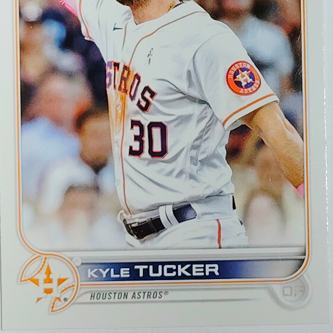 2022 Topps Series 1 #319 Kyle Tucker Houston Astros Outfielder - VG/EX