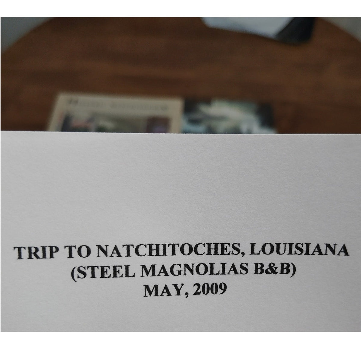 VTG Natchitoches, LA 2009 Travel Ephemera Lot - Brochures, Maps, & Guides