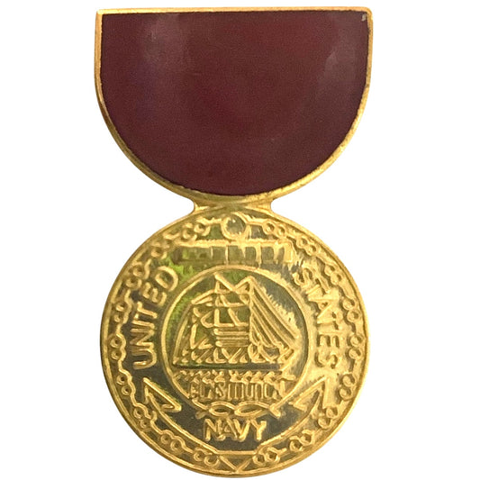 U.S. Navy Good Conduct Medal - Lapel / Hat Pin 1-1/8"H x 3/4"W
