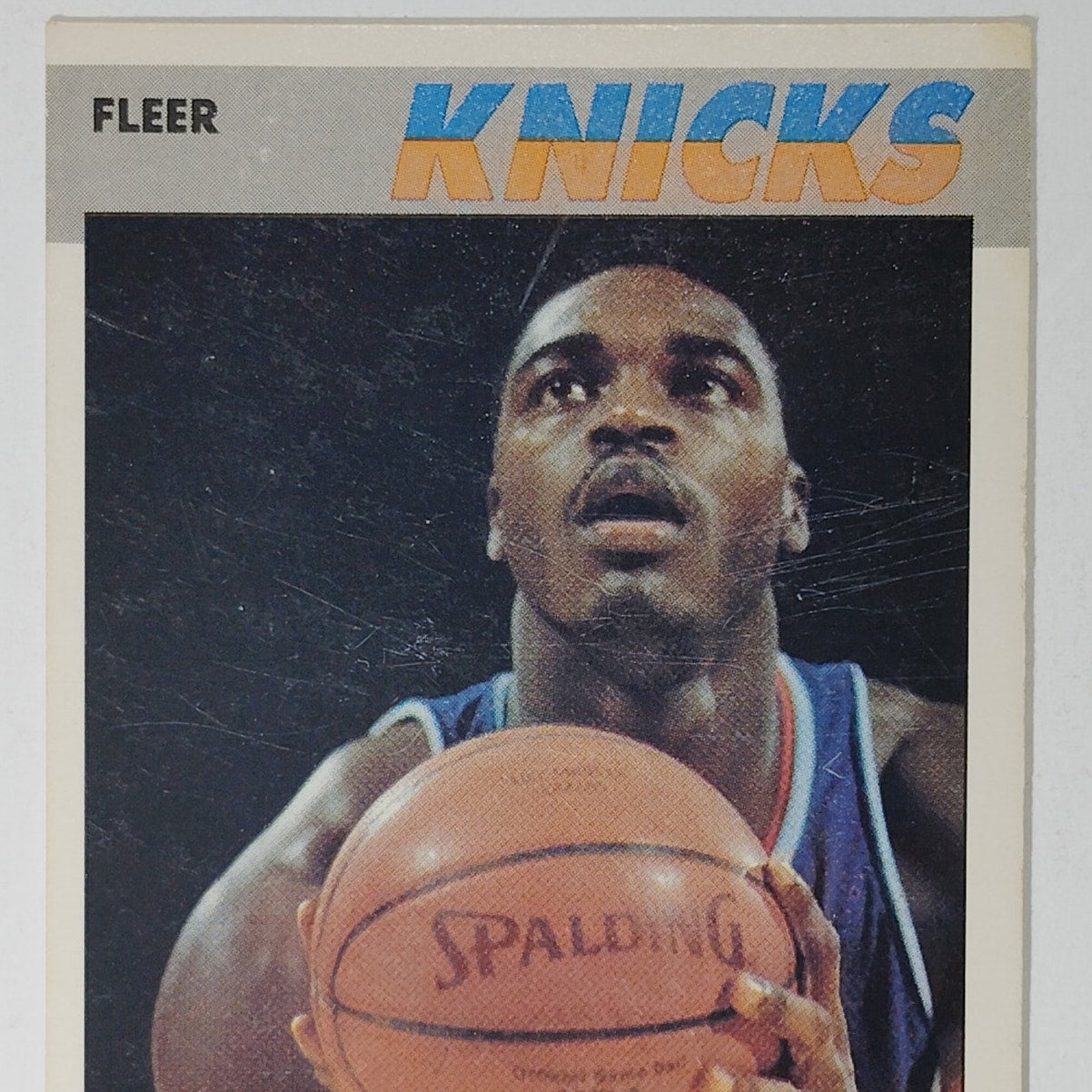1987–88 Fleer Gerald Wilkins #119 – New York Knicks – Guard – NBA Card