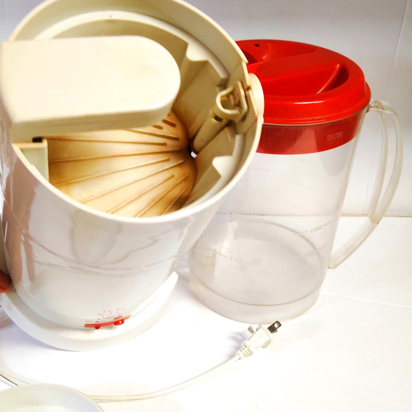 VTG Mr. Coffee TM3 Iced Tea Pot Maker 1990s With Original Pitcher & Parts
