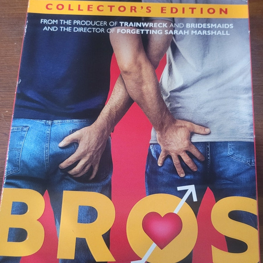 Bros DVD Romantic Comedy Boy Meets Bro Love Story Billy Eichner Luke Macfarlane