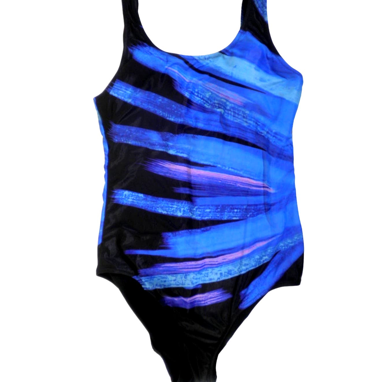 Aleumdr One Piece Criss Cross Backless Tummy Control Sports Monokini, M (8-10)