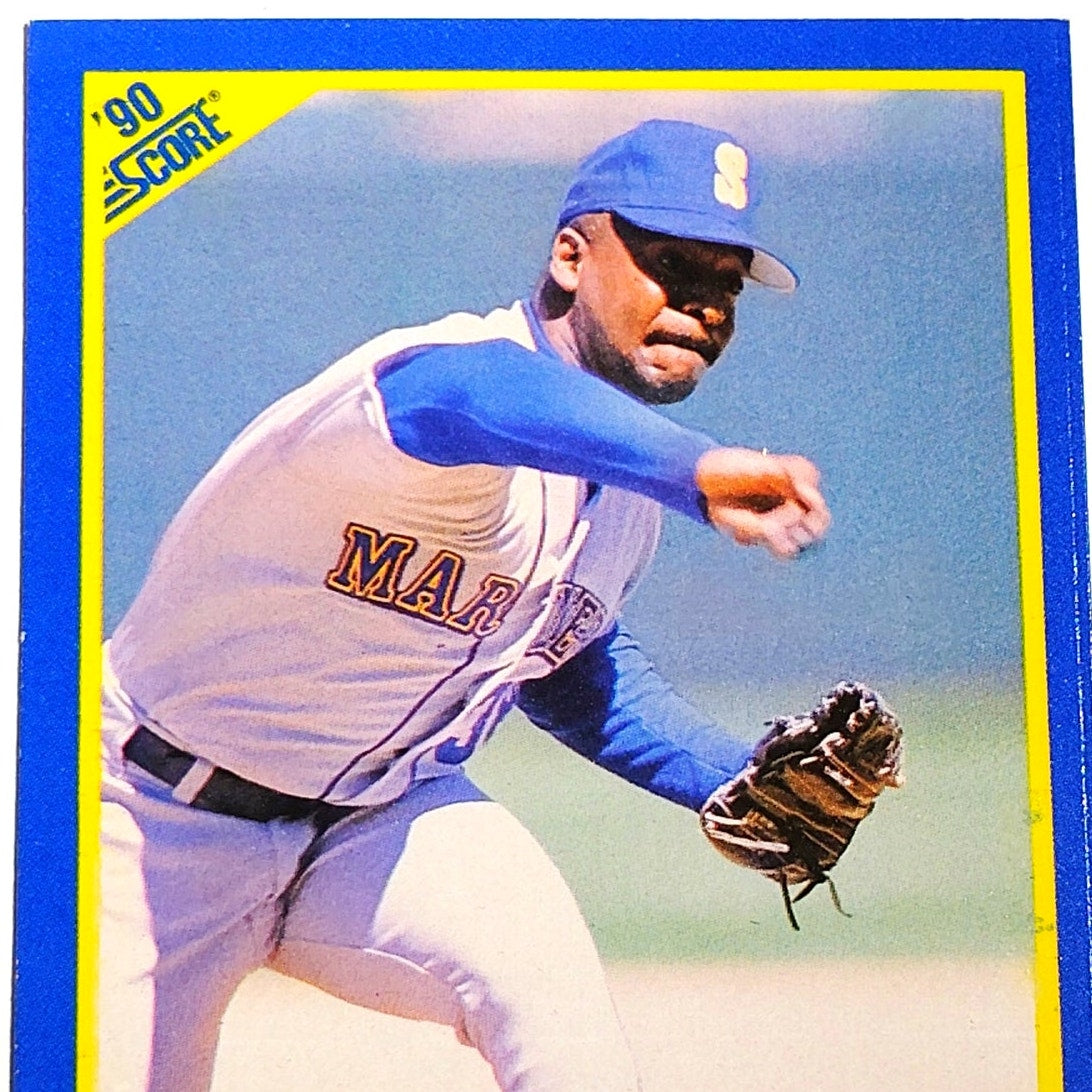 1990 Score Mike Jackson #546 Seattle Mariners Pitcher MLB Baseball EX