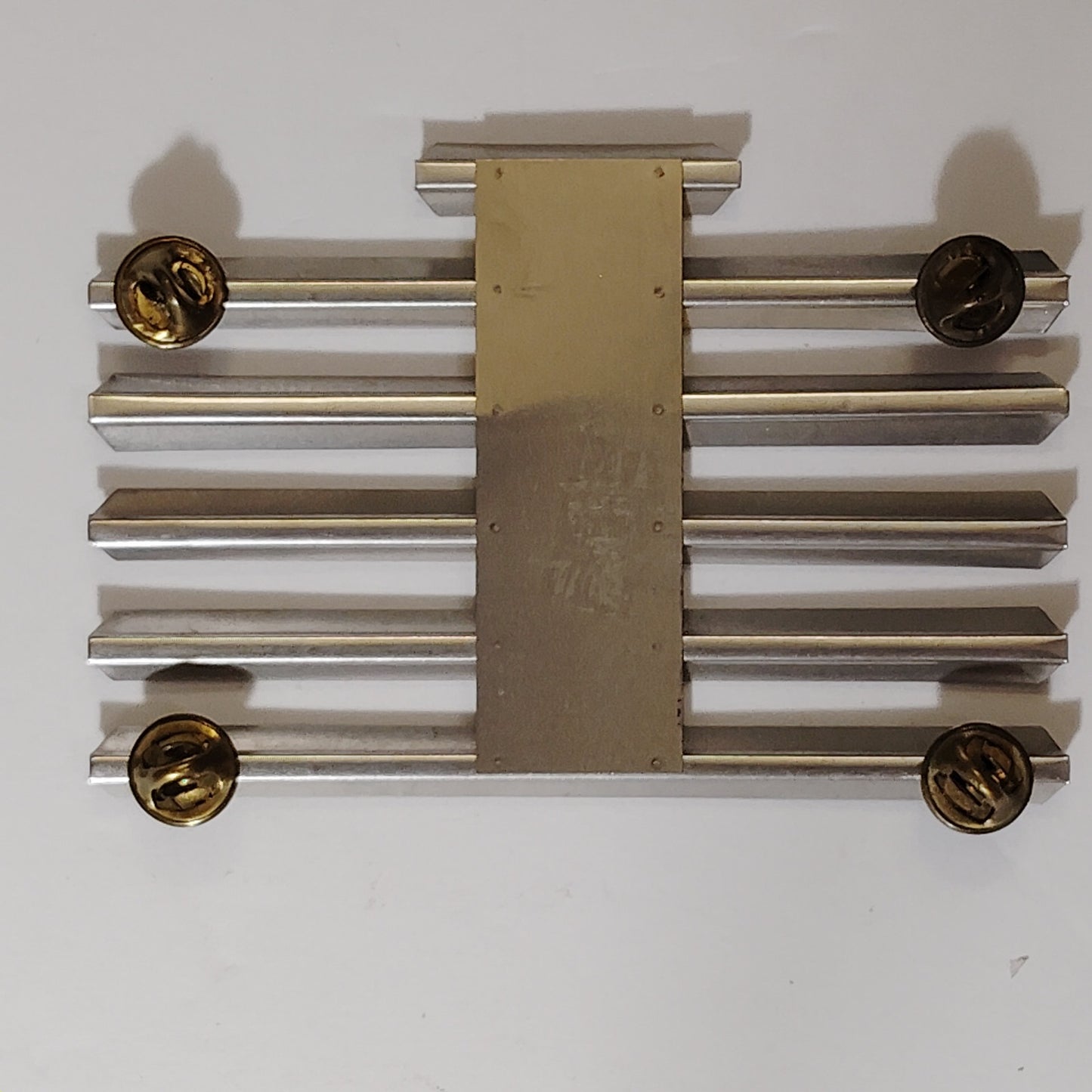 Mounting Rack Bar for 16 Ribbons (Centered w/ 1/8" Gap) – No-Shine Insignia