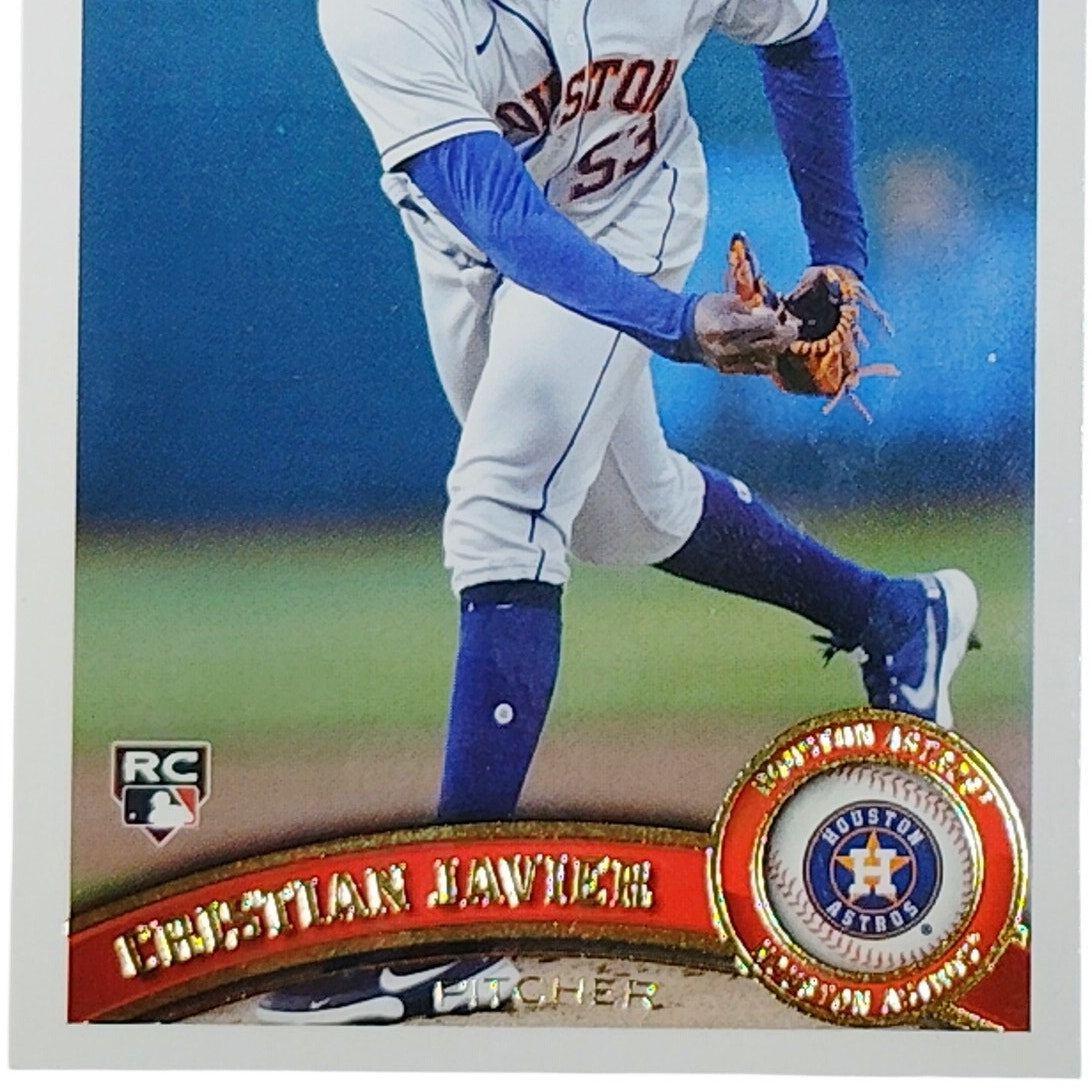 2021 Topps Archives #245 Cristian Javier Houston Astros Rookie Pitcher RC -VG/EX