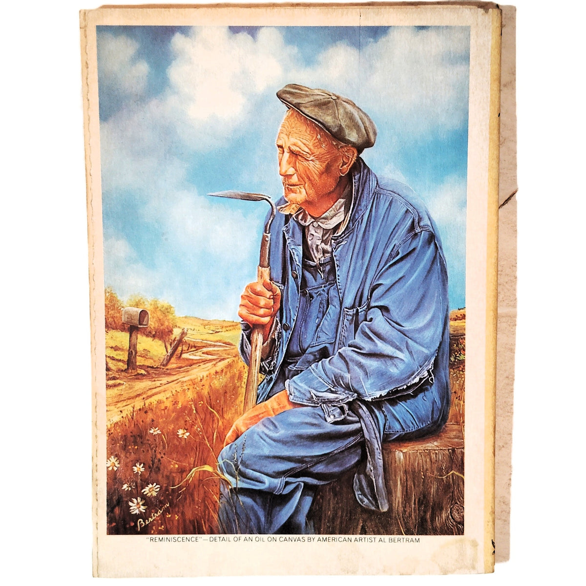 Reader's Digest April 1984 Vintage Magazine Al Bertram Farm Cover Art