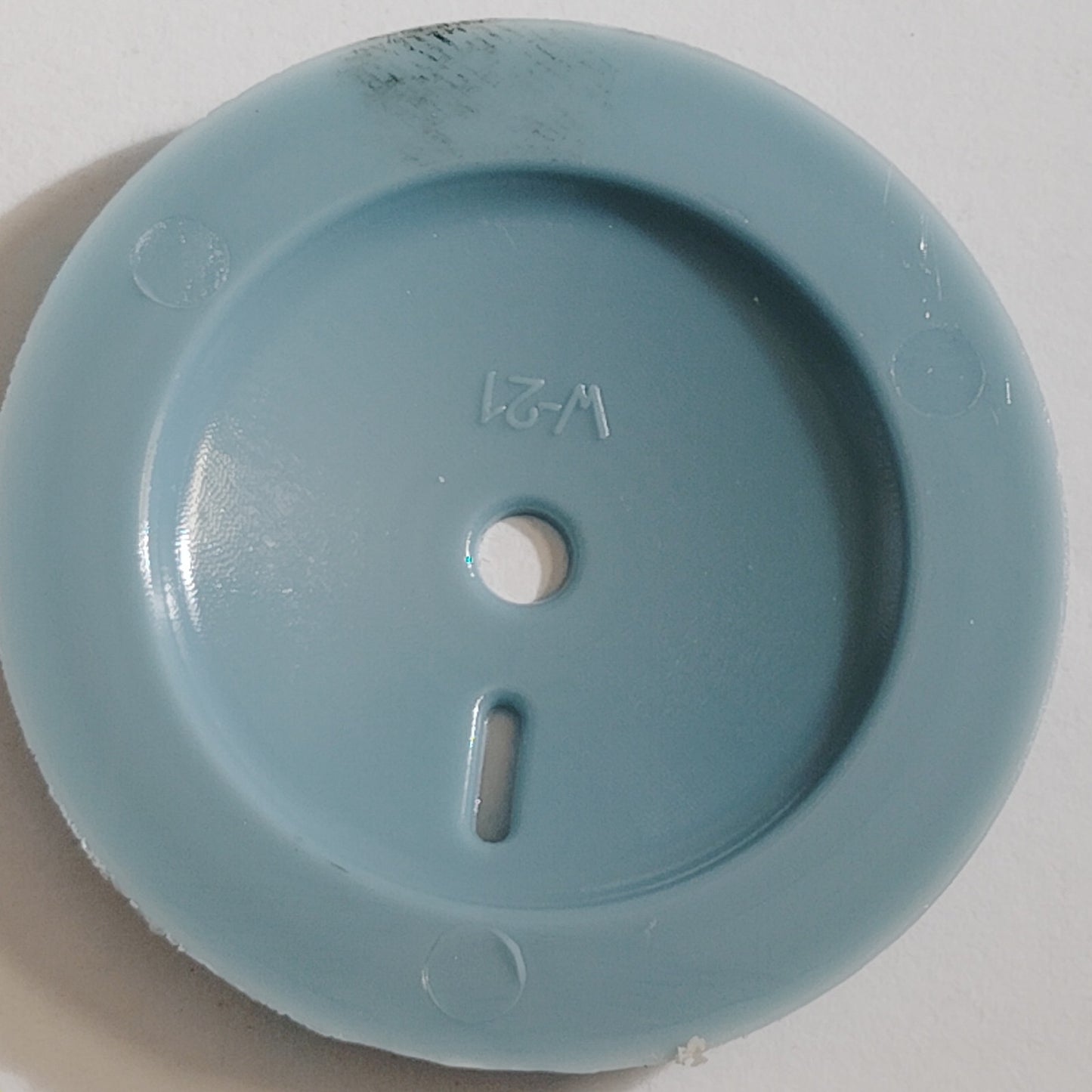 Infantry Blue Cap Device Disc, 1‑3/4" Diameter, NIP