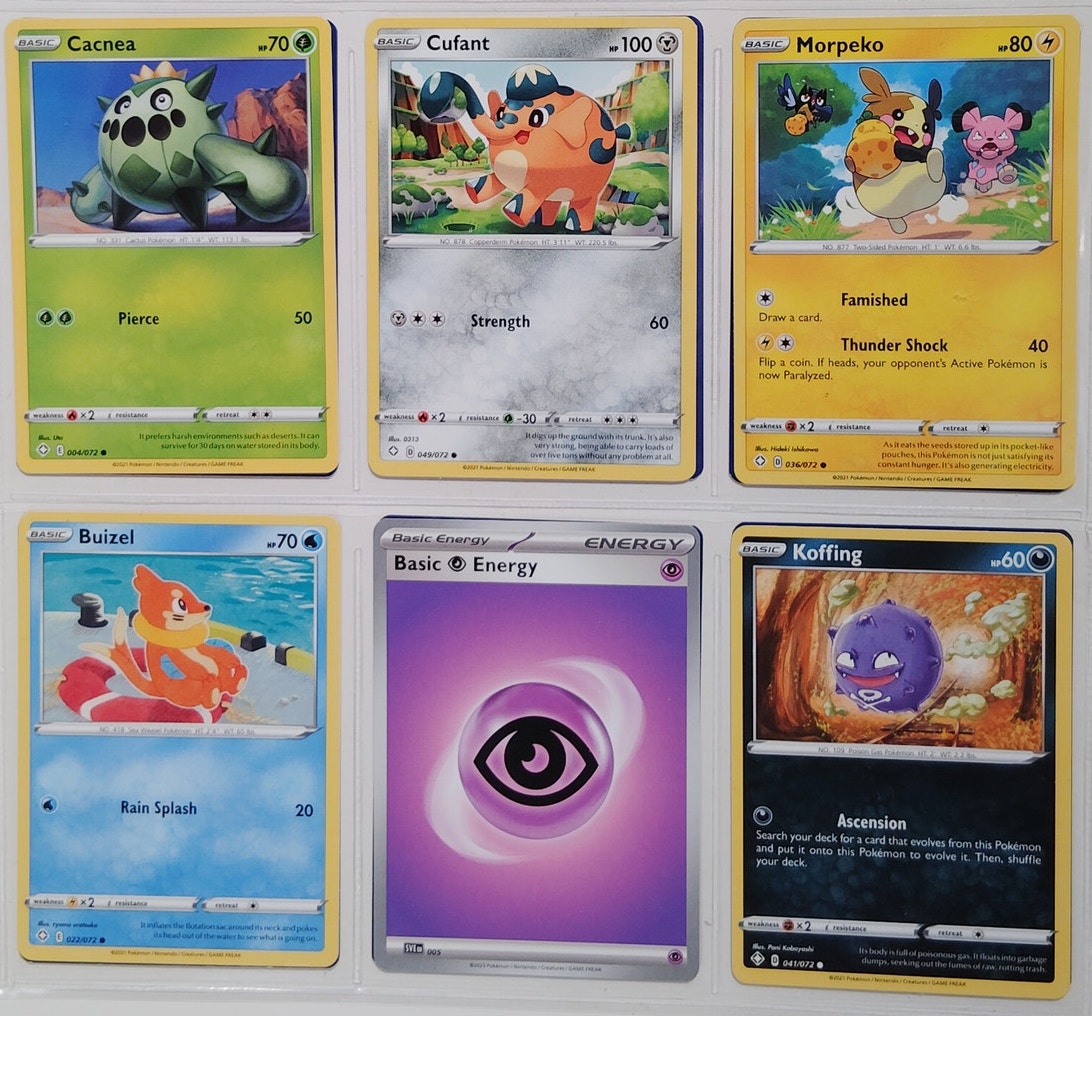 18 Random Pokémon Cards Pictured, Actual Photos Provided