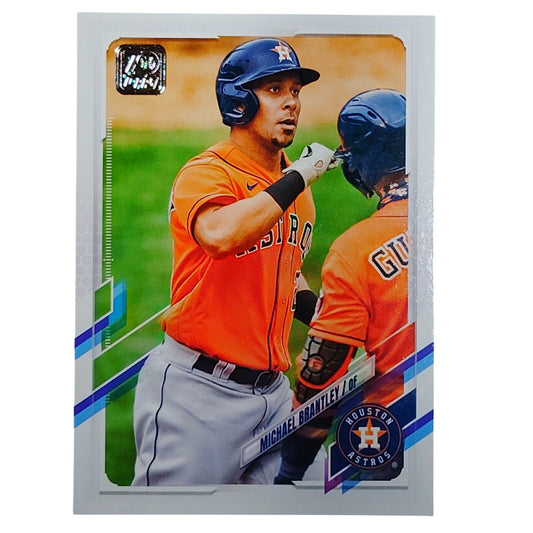 2021 Topps Series 2 Michael Brantley 434 Houston Astros Outfield VG/EX