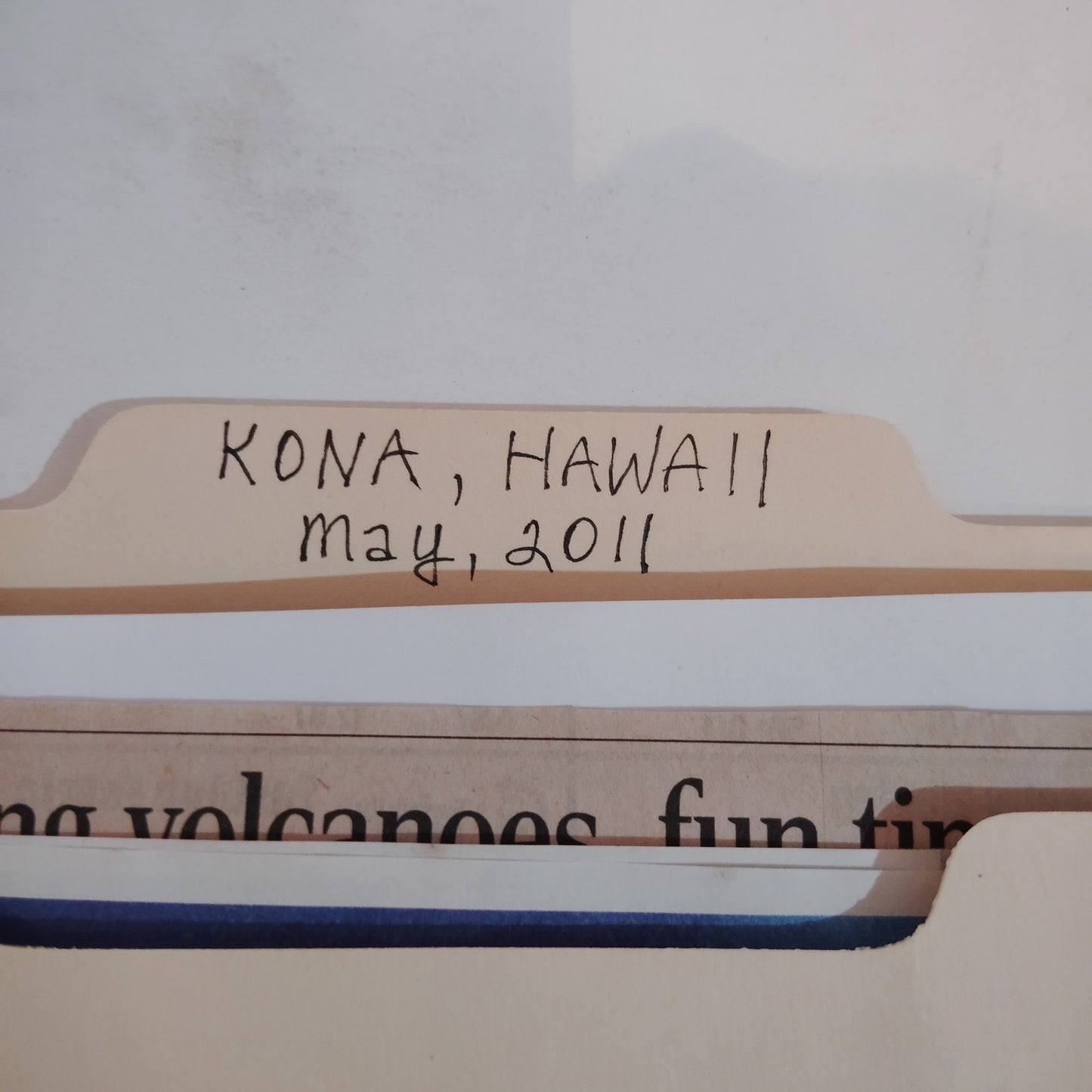 Kona Hawaii Ephemera Collection - Travel Guides & Brochures from May 2011 Trip
