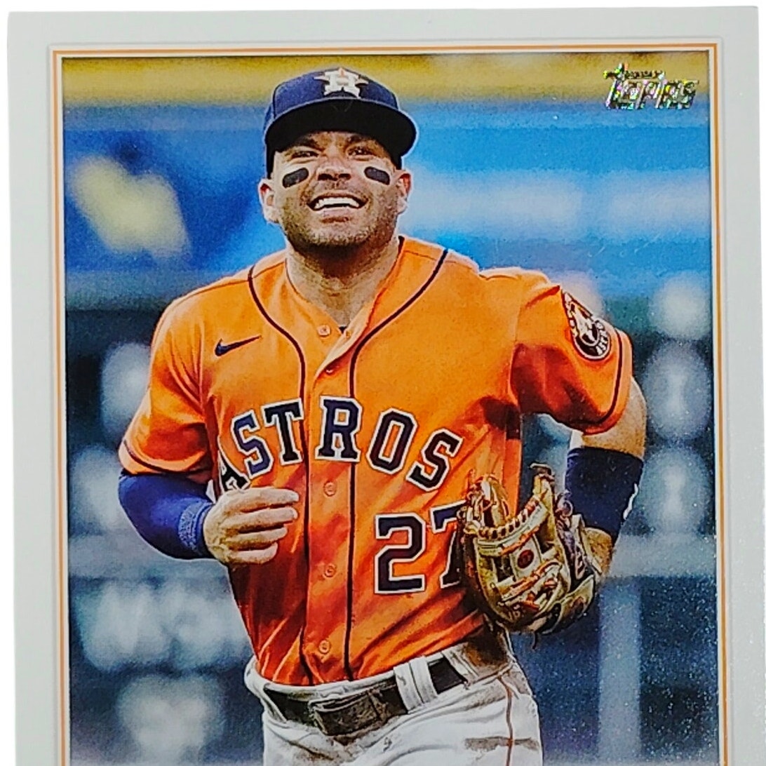 2022 Topps Series 1 #278 Jose Altuve Houston Astros 2nd Base - VG/EX