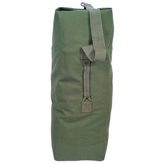 Fox Outdoor Top Load Duffel Bag – 30"x50", ODG, Heavy-Duty Canvas, New w/o Tags, Clasp Wrap Intact