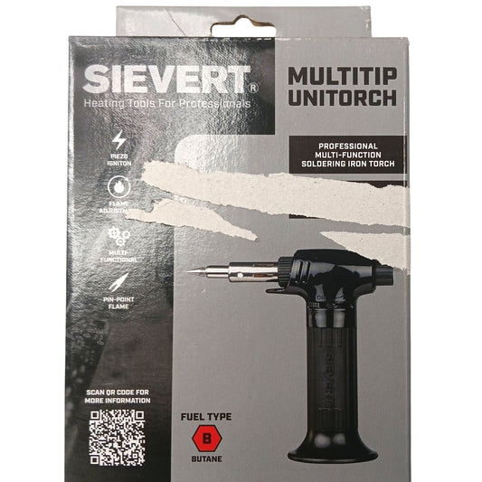 Sievert MultiTip UniTorch 431001 Multi-Function Soldering Torch Kit