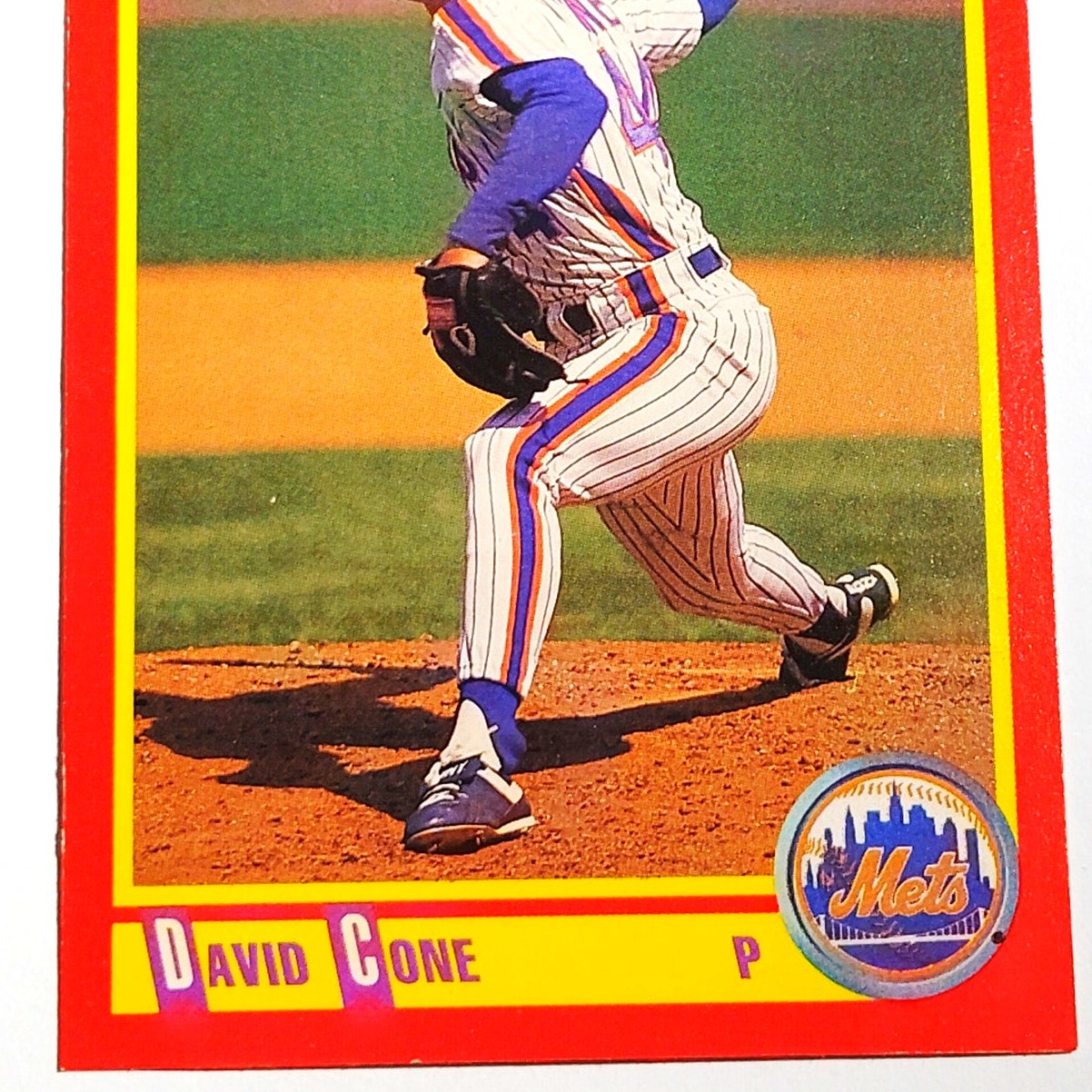 1990 Score David Cone #430 New York Mets Pitcher MLB Baseball EX