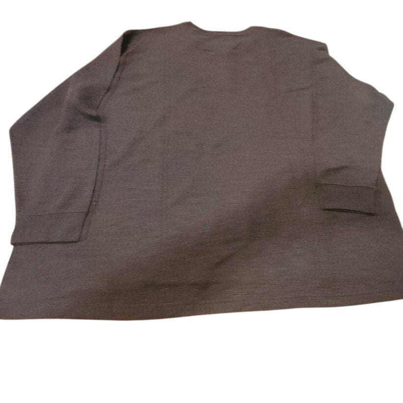 Red Head Men’s Thermal Henley Long Sleeve Shirt 5XL, Charcoal