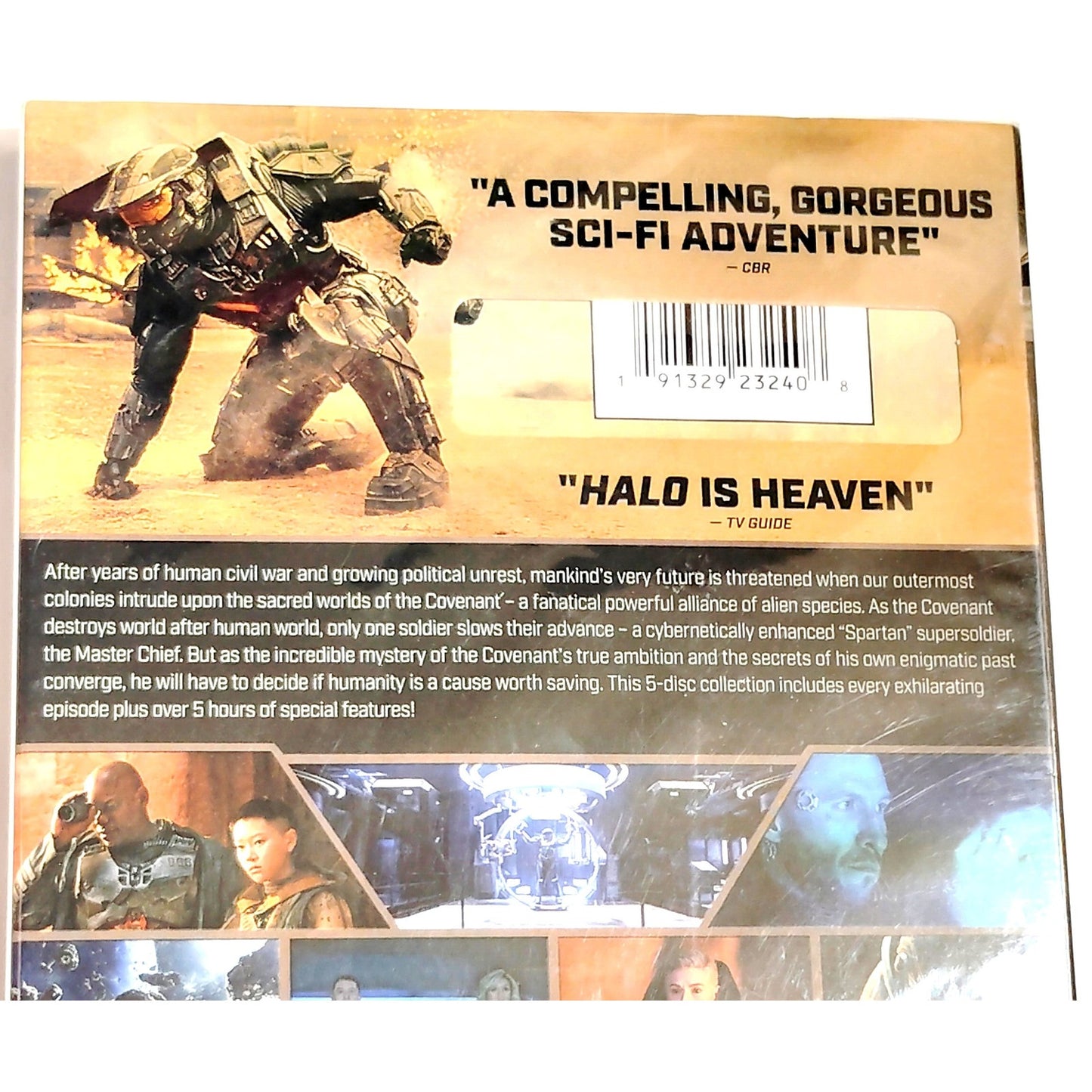 Halo Season One DVD 2022 5‑Disc Set Paramount Sci‑Fi Series Widescreen