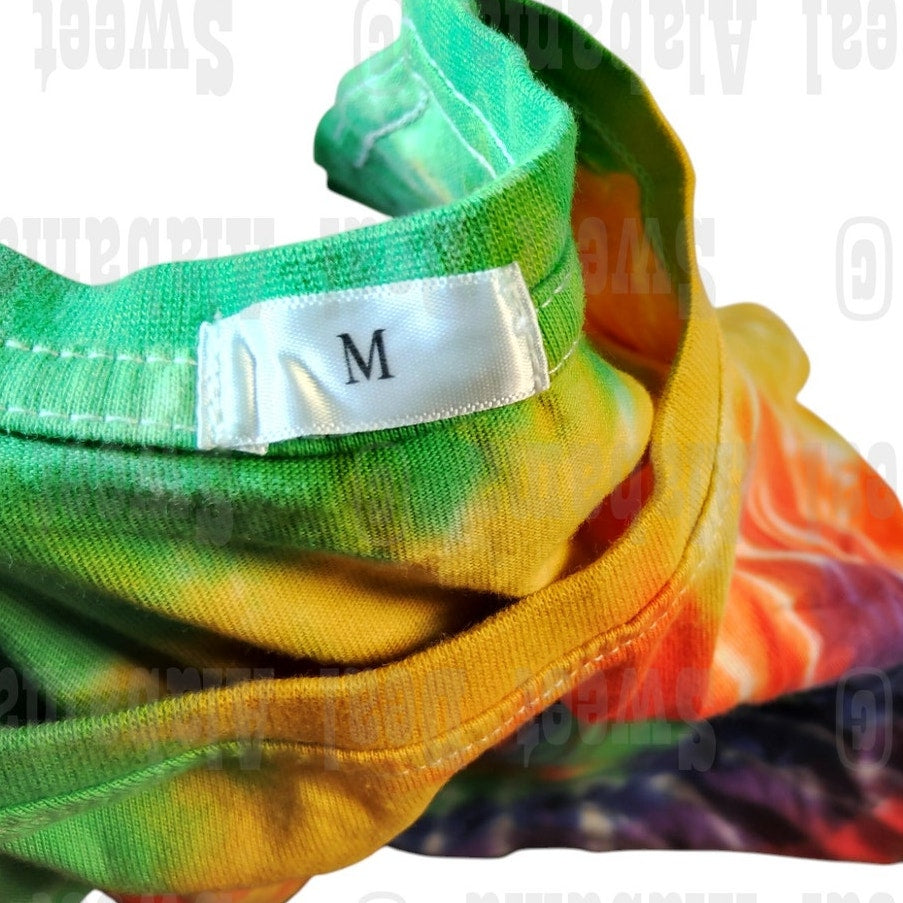 Koloa Surf Co. Youth Tie-Dye T-Shirt Size M Colorful Short Sleeve Tee