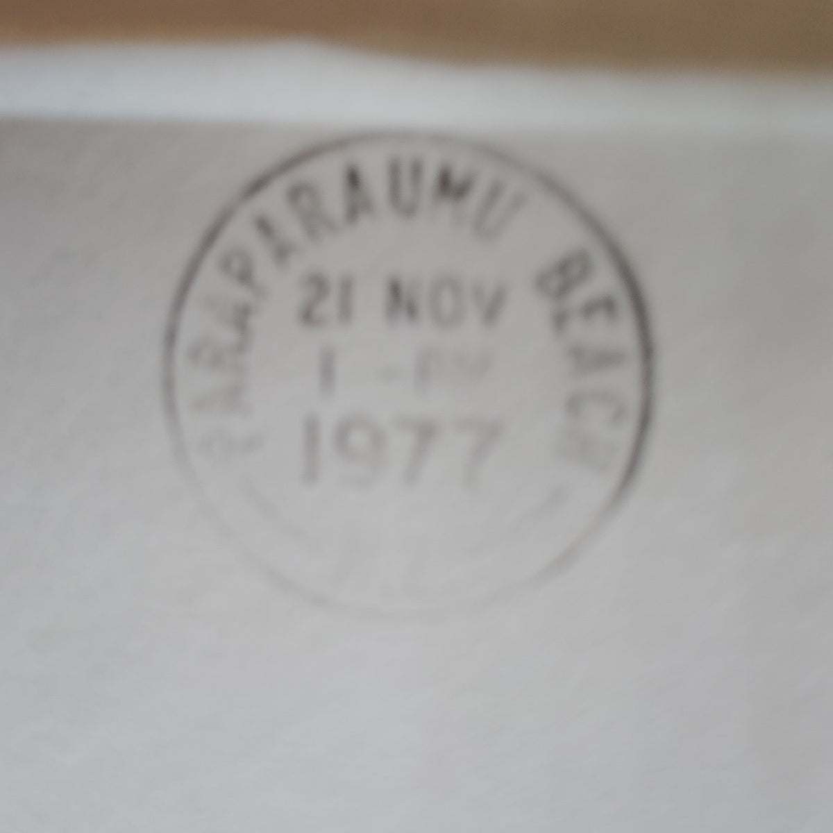 1977 New Zealand Christmas 16c Stamp Cover - Paraparaumu Beach Postmark