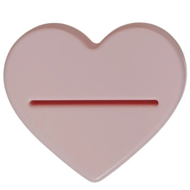 Horizon Group 12-PC Lot, Photo (2x3) Holders- Pink Heart 3.25 x 2.25