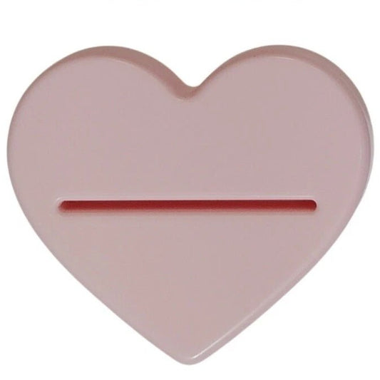 Horizon Group 12-PC Lot, Photo (2x3) Holders- Pink Heart 3.25 x 2.25