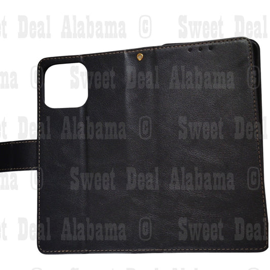 Vaks Cellphone Wallet Case For iPhone 14 Pro Max w/ 2  Lens & Screen Protectors