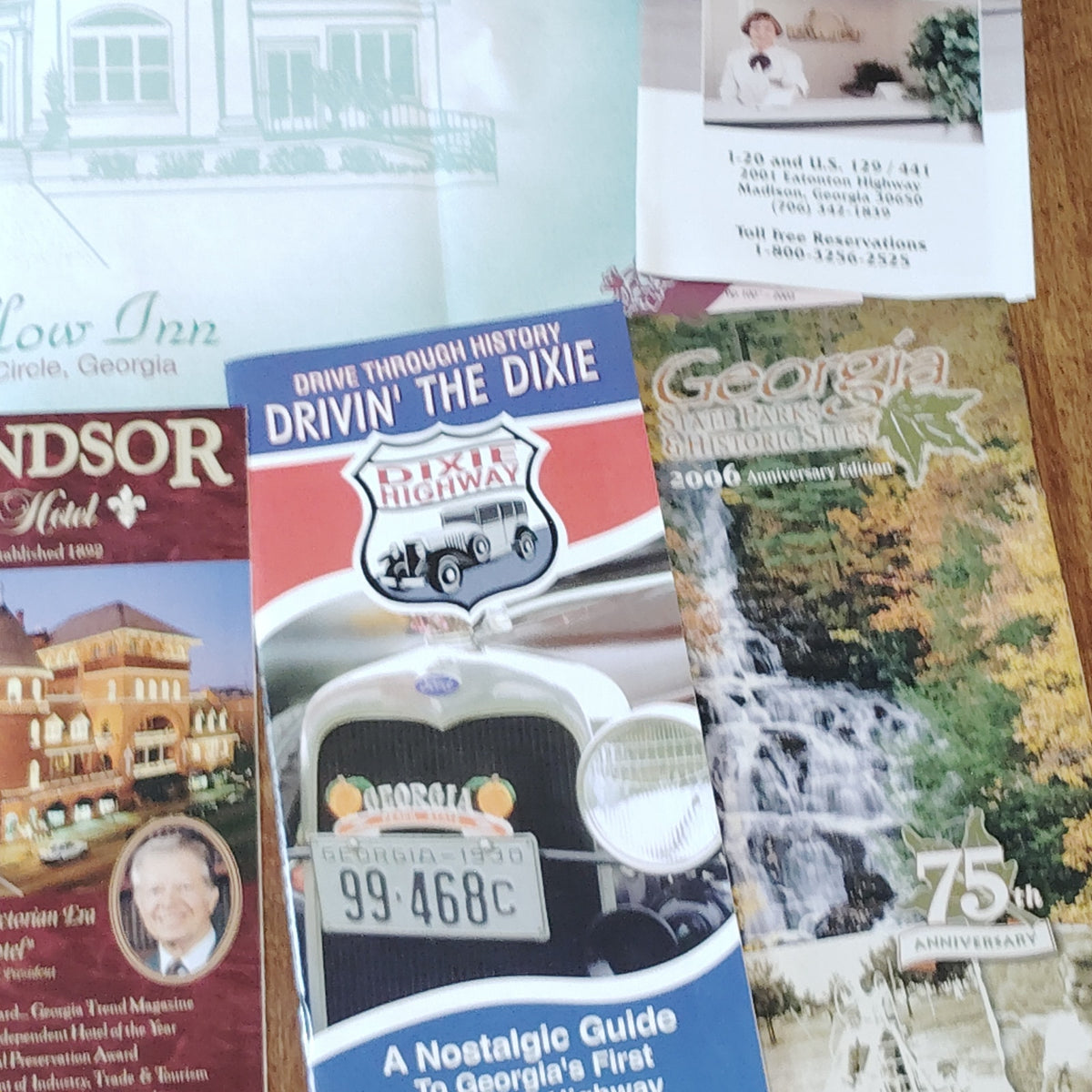 Georgia Travel Ephemera Lot (2006) - Brochures, Maps & Guides Collection