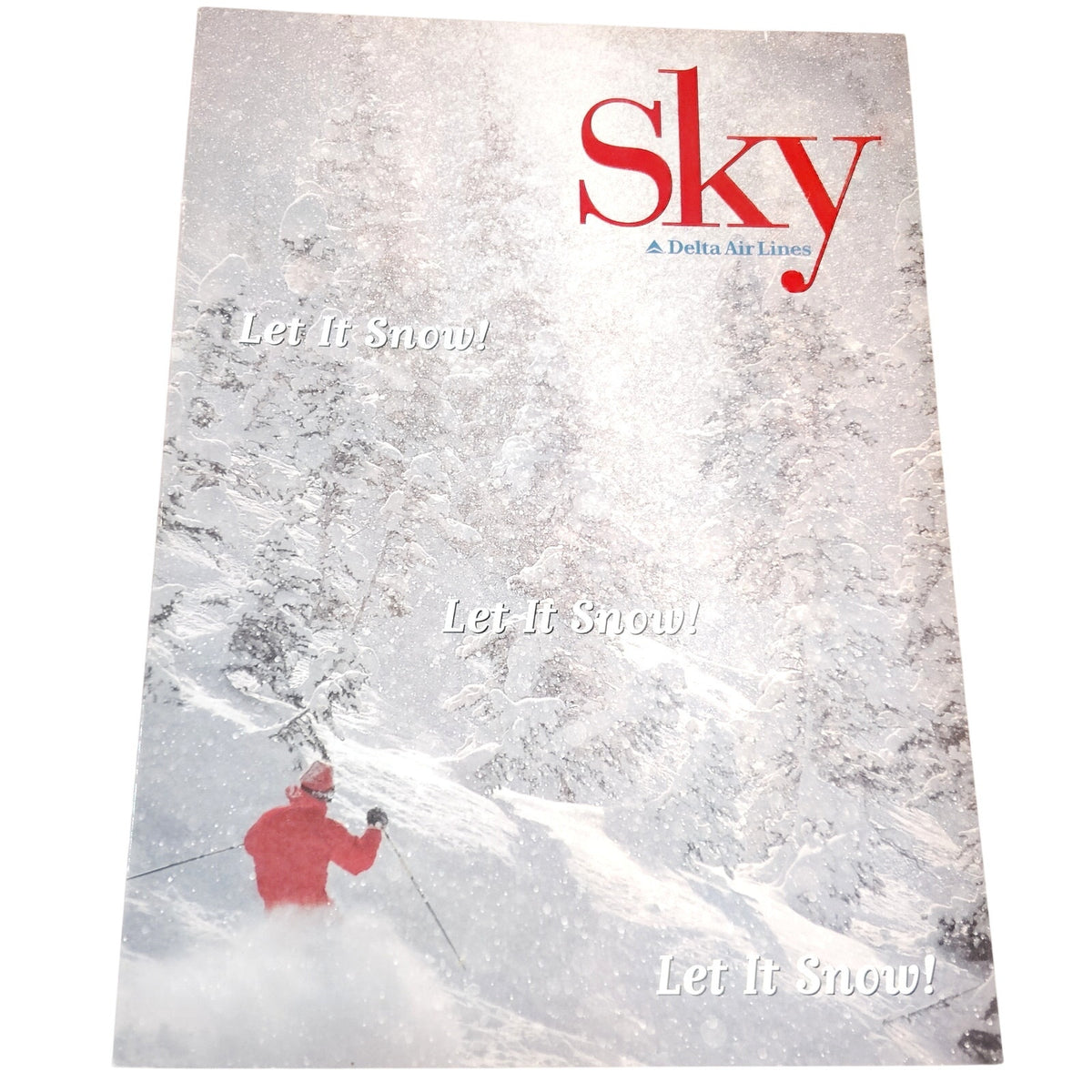 Delta Sky Magazine - December 1996 - Skiing Utah In-Flight Publication