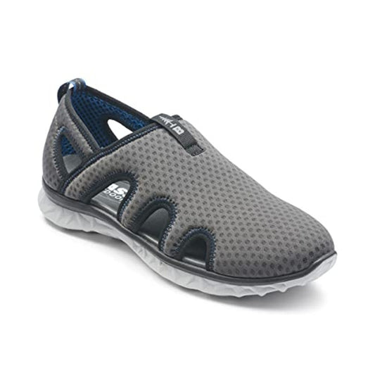 BASS OUTDOOR Men's HEX MESH Vent Hiking Shoe, Asphalt, 9.5 (LW Trail Grip, NIB)