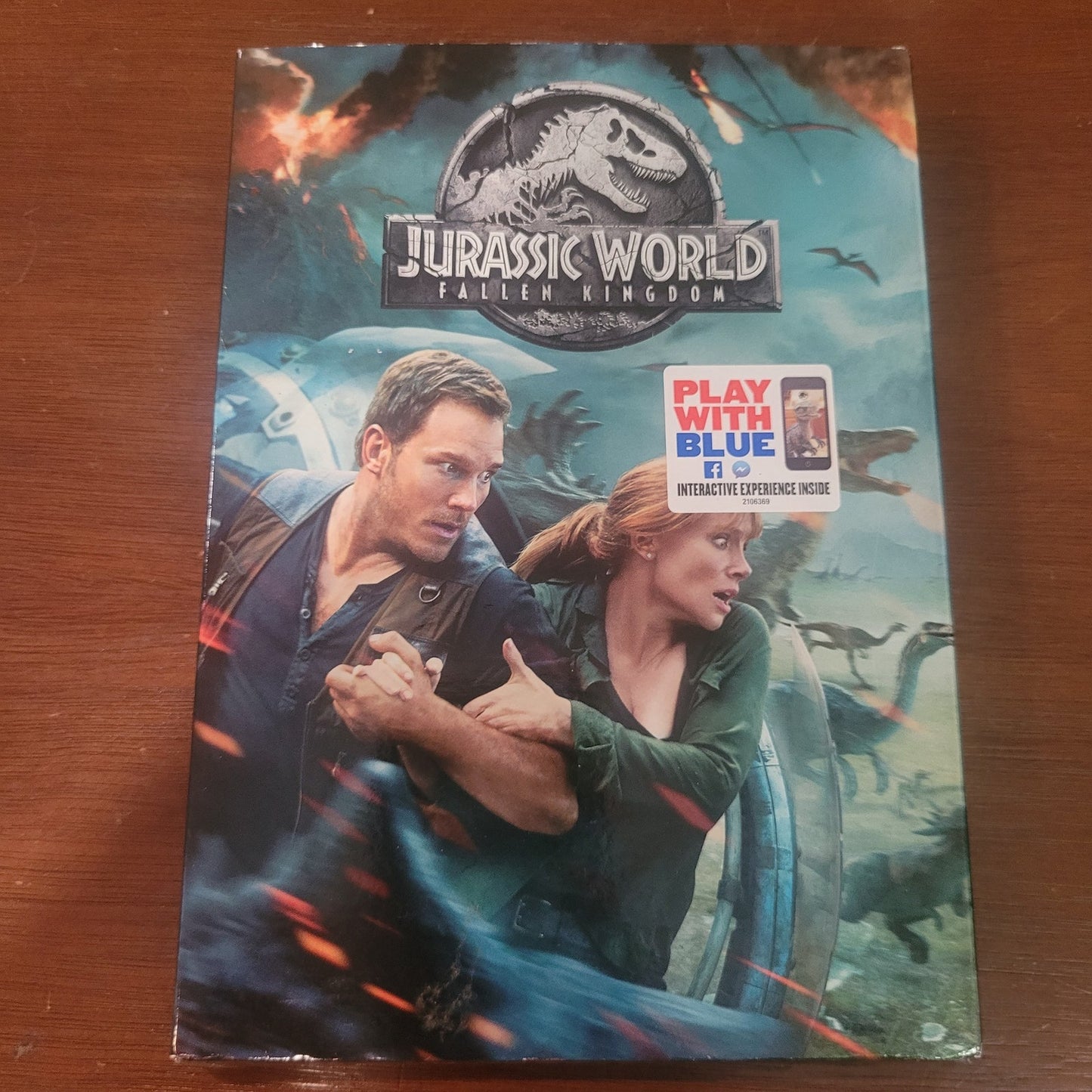 Jurassic World: Fallen Kingdom DVD 2018 – Action Adventure, Chris Pratt, Bryce