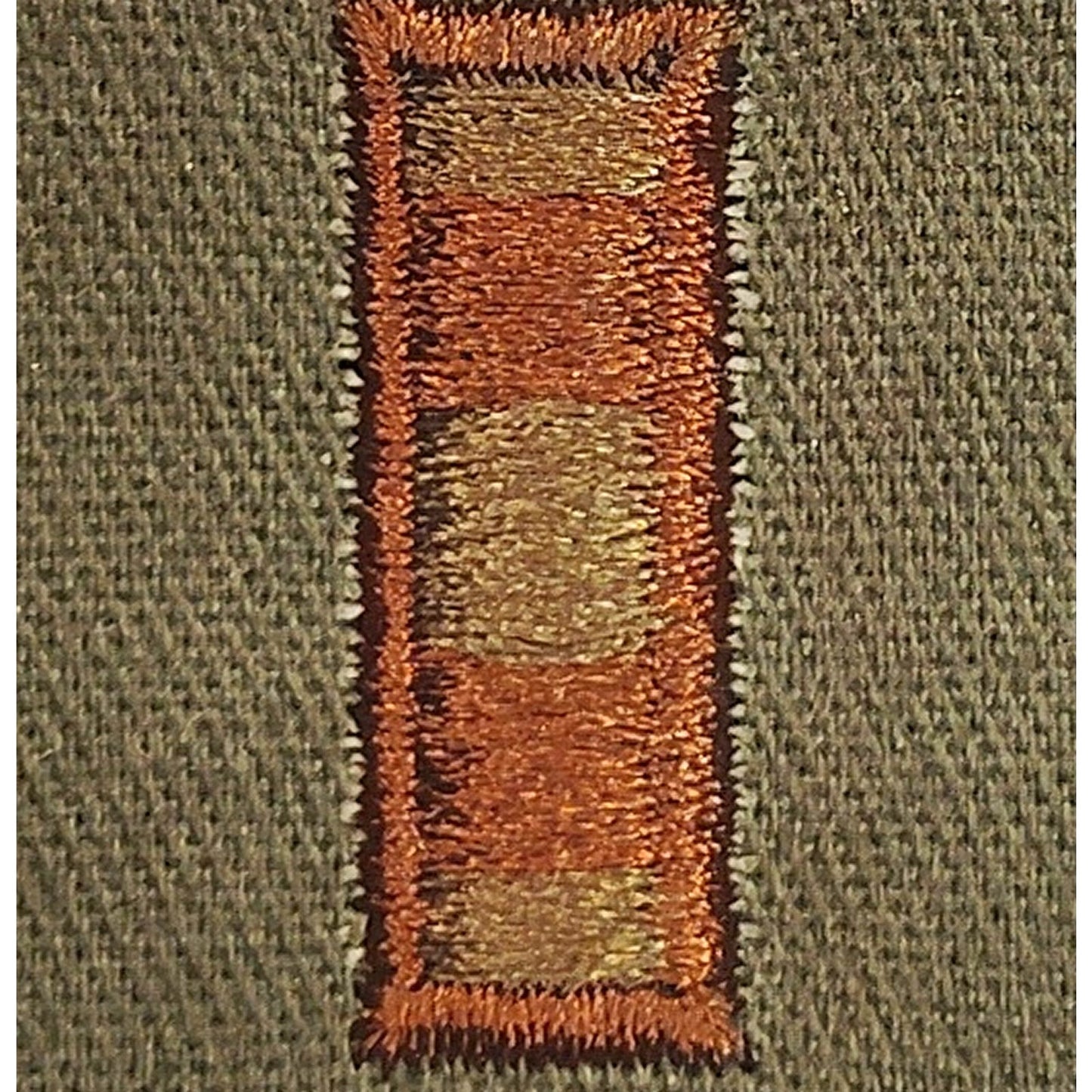US Army CW2 Chief Warrant Officer 2 Rank Tab Subdued OD Green Loop Slip-On