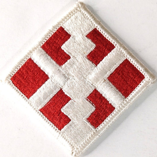 US Army 411th Engineer Brigade SSI Novelty Patch 2‑5/8" × 2‑5/8" Sew‑On
