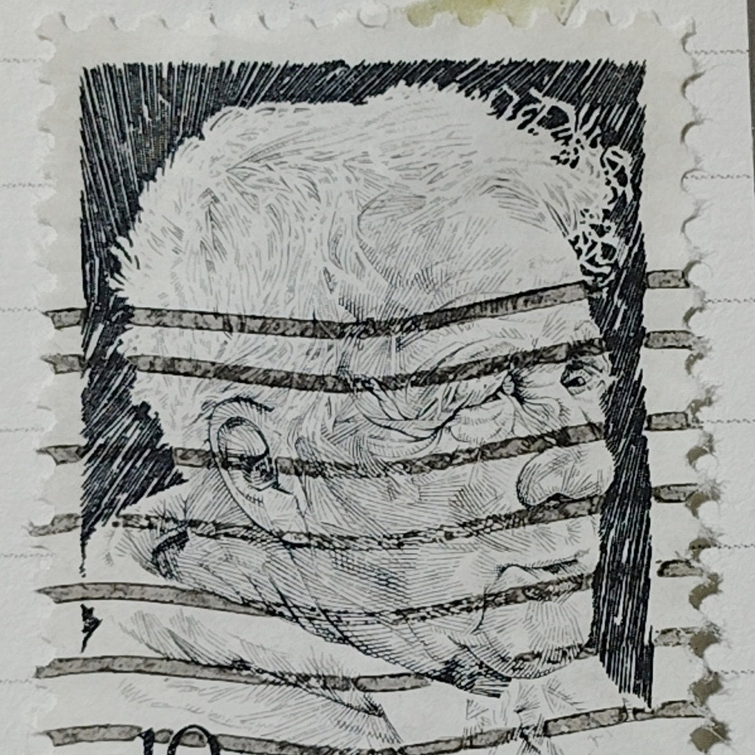 1974 U.S. 10¢ Robert Frost Stamp – American Poet – Used