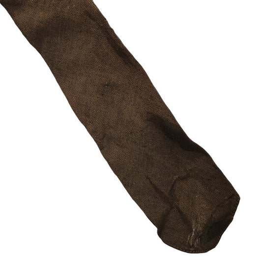WWII-Era U.S. Army Enlisted Wool Necktie Olive Drab Coarse Weave Unfinished Ends