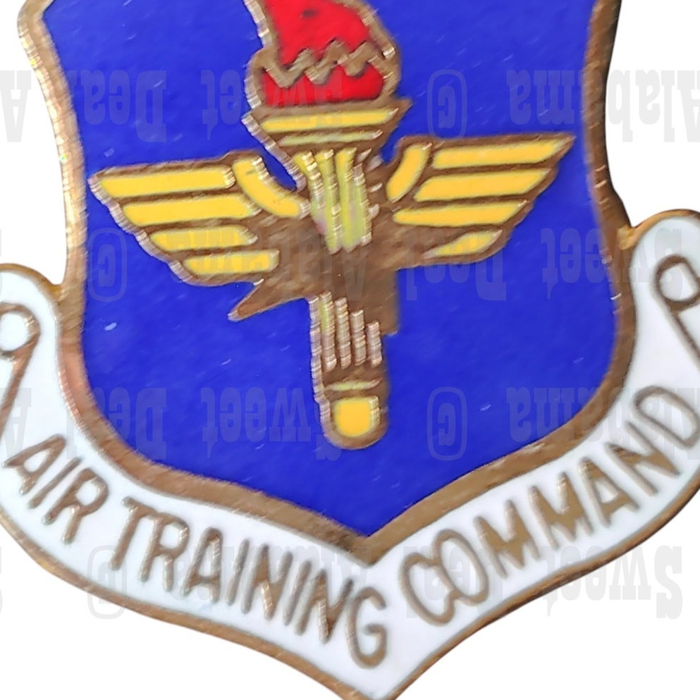 Air Training Command - Collector's Hat, Lapel or Tie Pin 1-1/8"H x 1-1/4"W