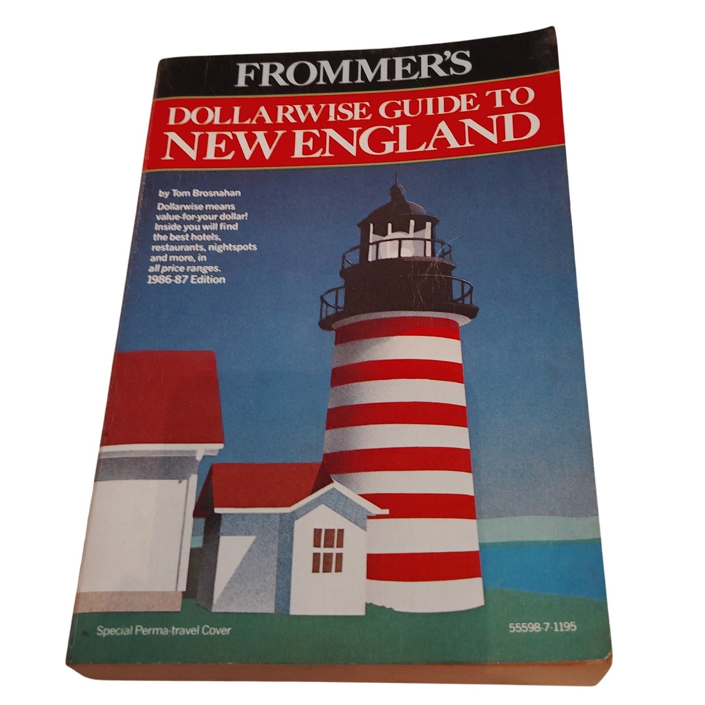 Dollarwise Guide to New England 1986 Paperback Excellent Cond Travel Budget Tips