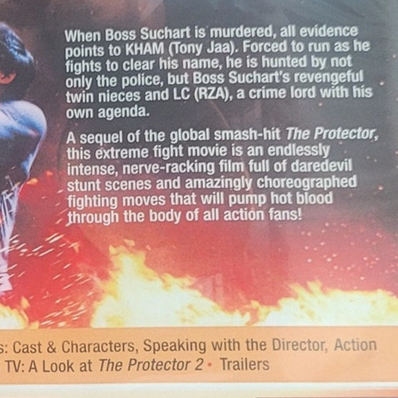 The Protector 2 (DVD, 2014) Action Martial Arts Film Starring Tony Jaa
