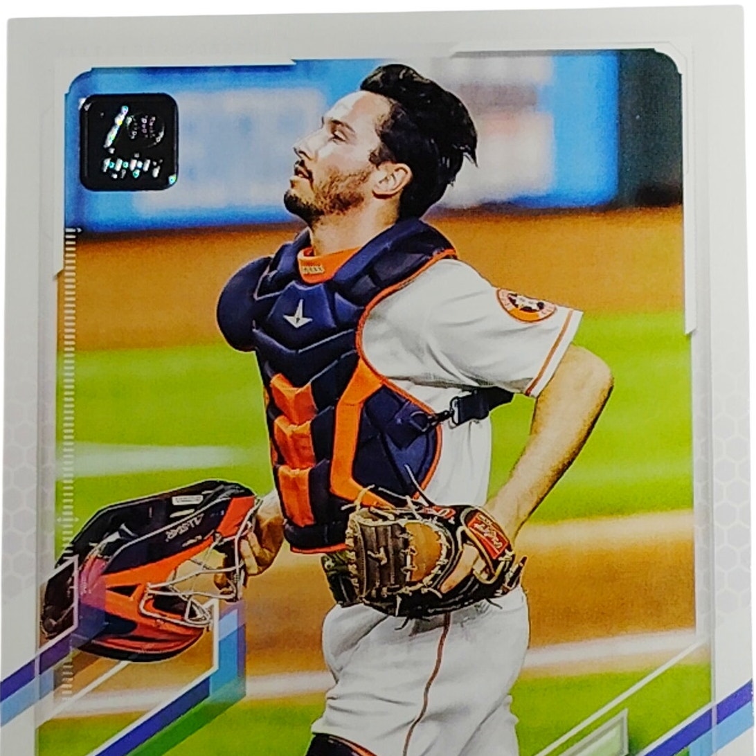 2021 Topps Update Garrett Stubbs Houston Astros Catcher Card #US296 VG/EX