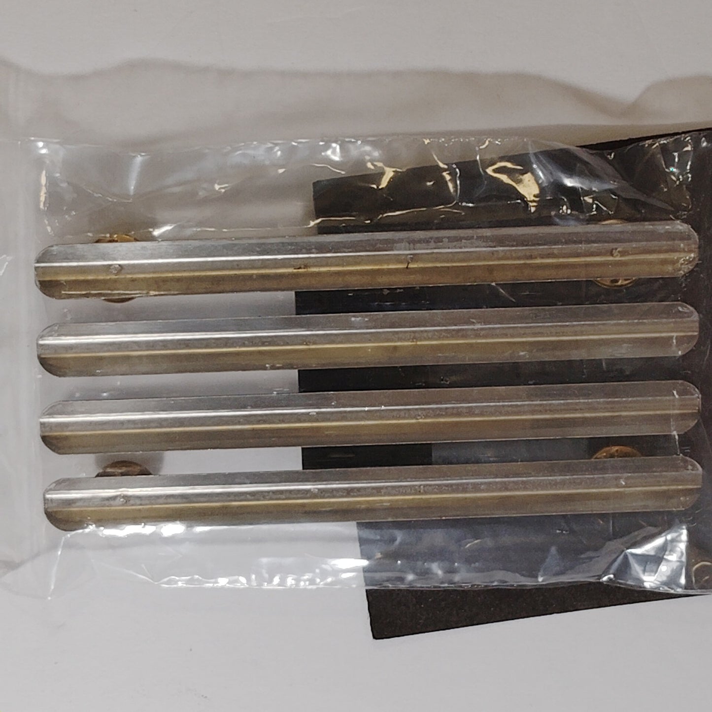 Mounting Rack Bar - 12 Ribbons (3/3/3/3 w/ 1/8" Gap)  No-Shine Insignia