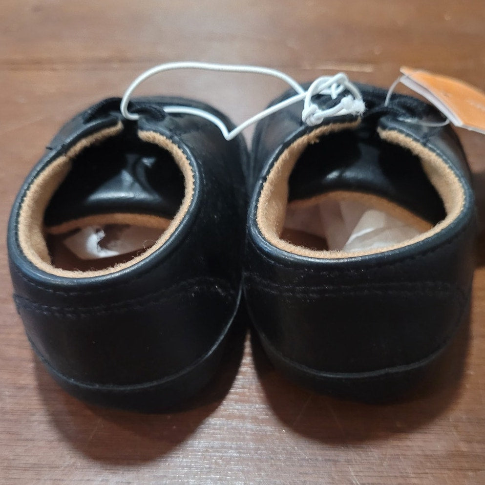 Gymboree Infant Black Slip-On Dress Shoe – Special Occasion, 3–6 Months