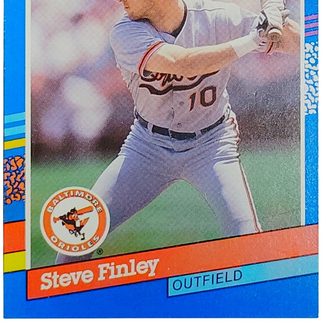1991 Donruss #355 Steve Finley Baltimore Orioles Outfielder - VG/EX