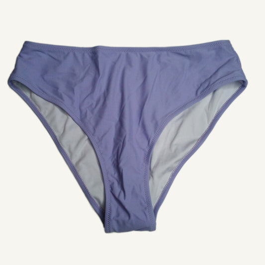 Purple High Waisted Bikini Bottoms - New Without Tags - Women's Size Large