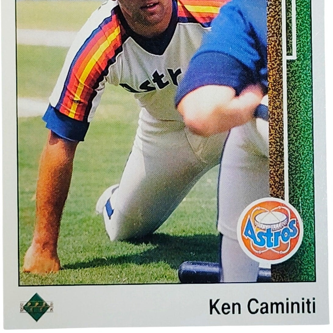 1989 Upper Deck Ken Caminiti #141 Houston Astros - Early Career Star VG/EX