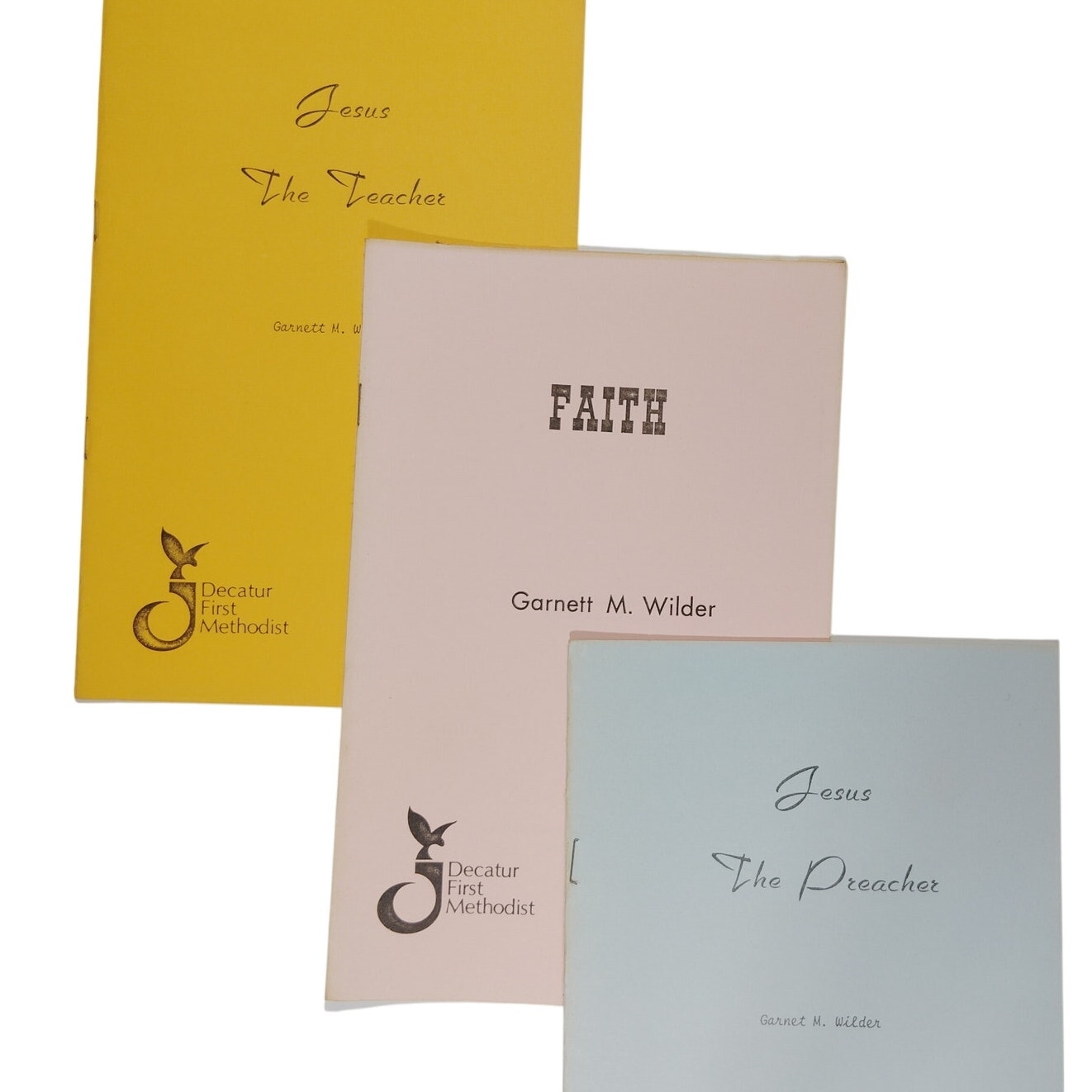 3 Sermon Programs – Garnett M. Wilder, Ph.D. – First United Methodist Church, Decatur GA – 1980–1981