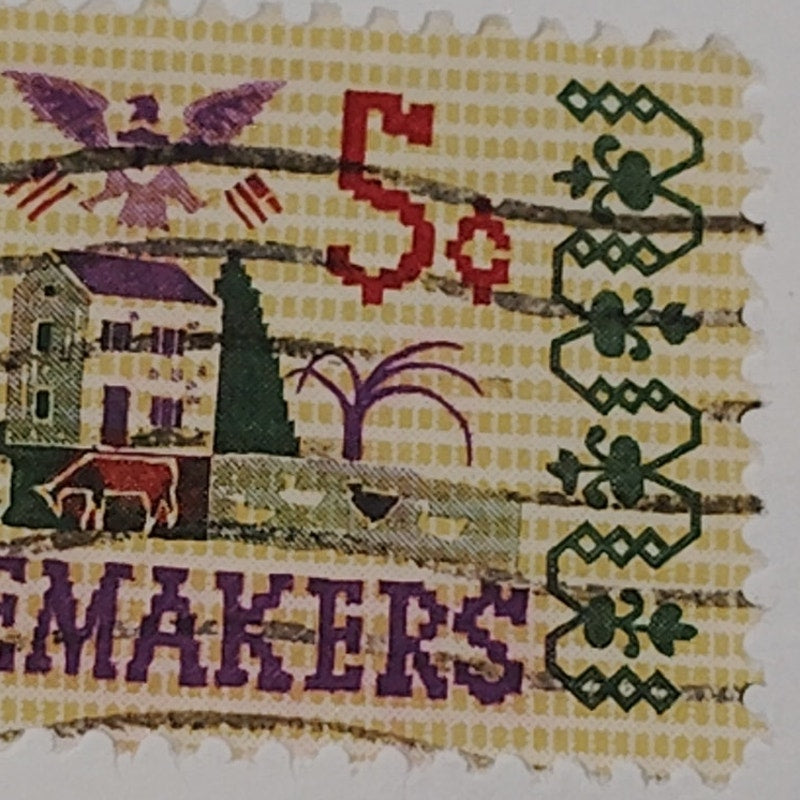 1964 Scott #1254 – 5¢ Homemakers / Smith-Lever Act Tribute – Canceled