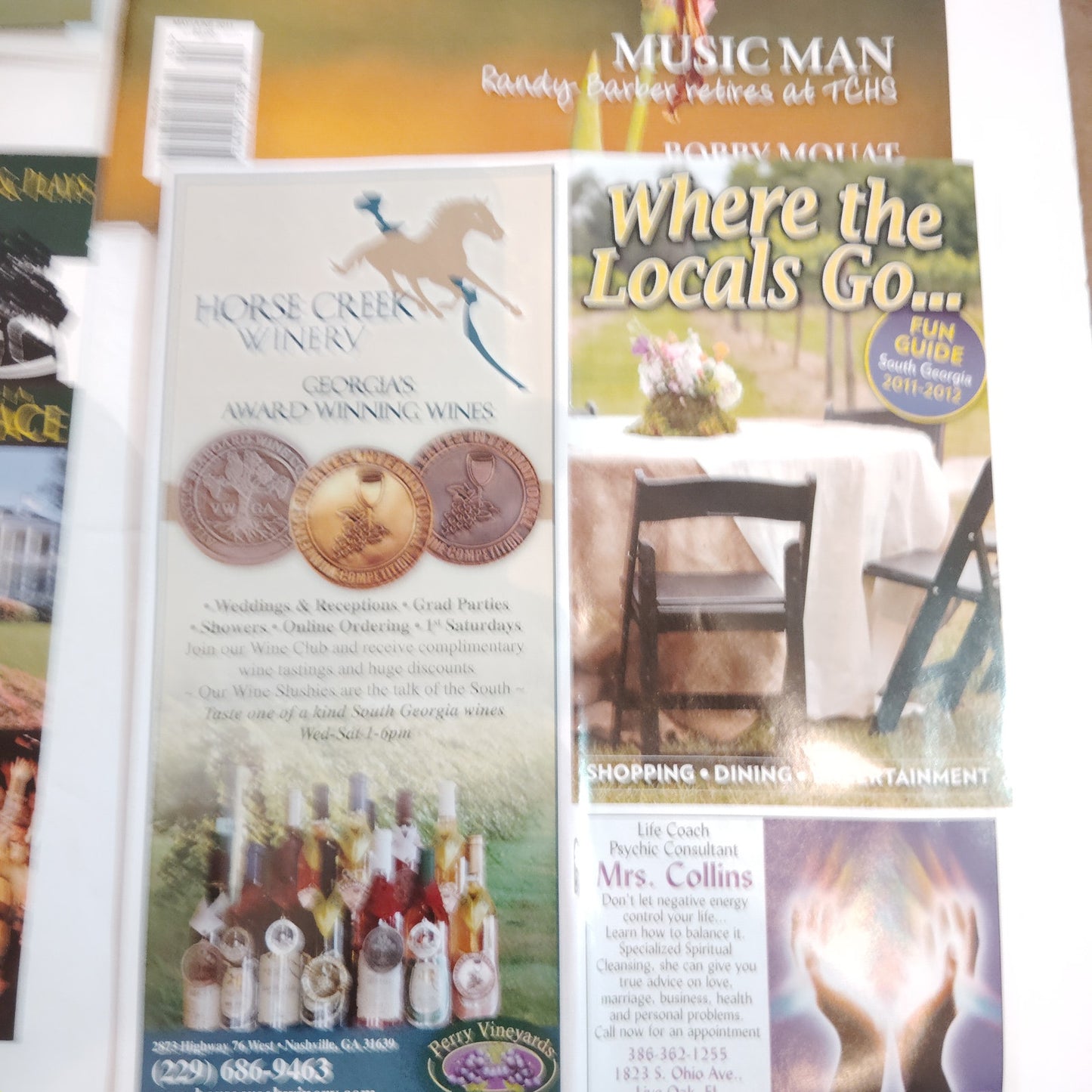 Vintage Georgia Ephemera Collection: Tifton, Thomasville, Ringgold Travel Guides