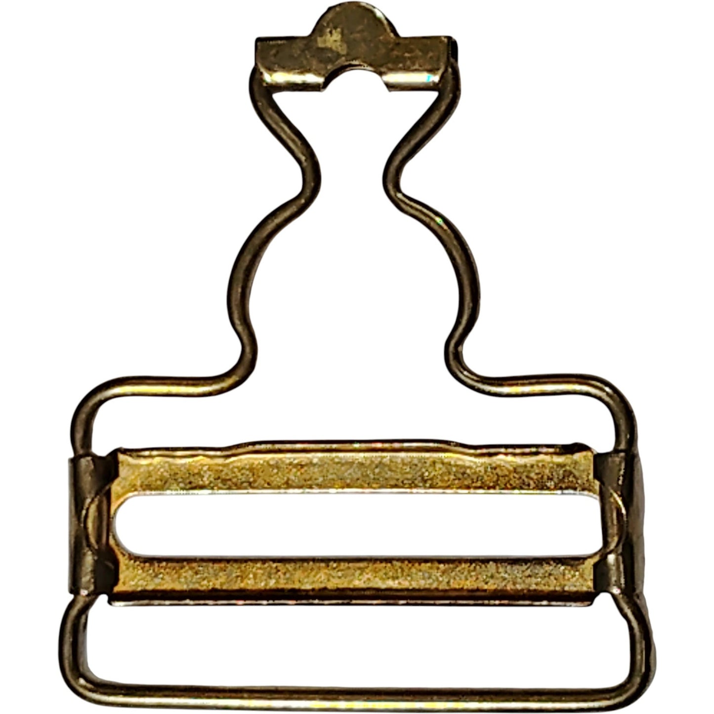 3-PK – Dungaree Buckles w/ Fixed Slide, 1-7/8"W × 2-1/2"H – Fits 1-1/2" Webbing
