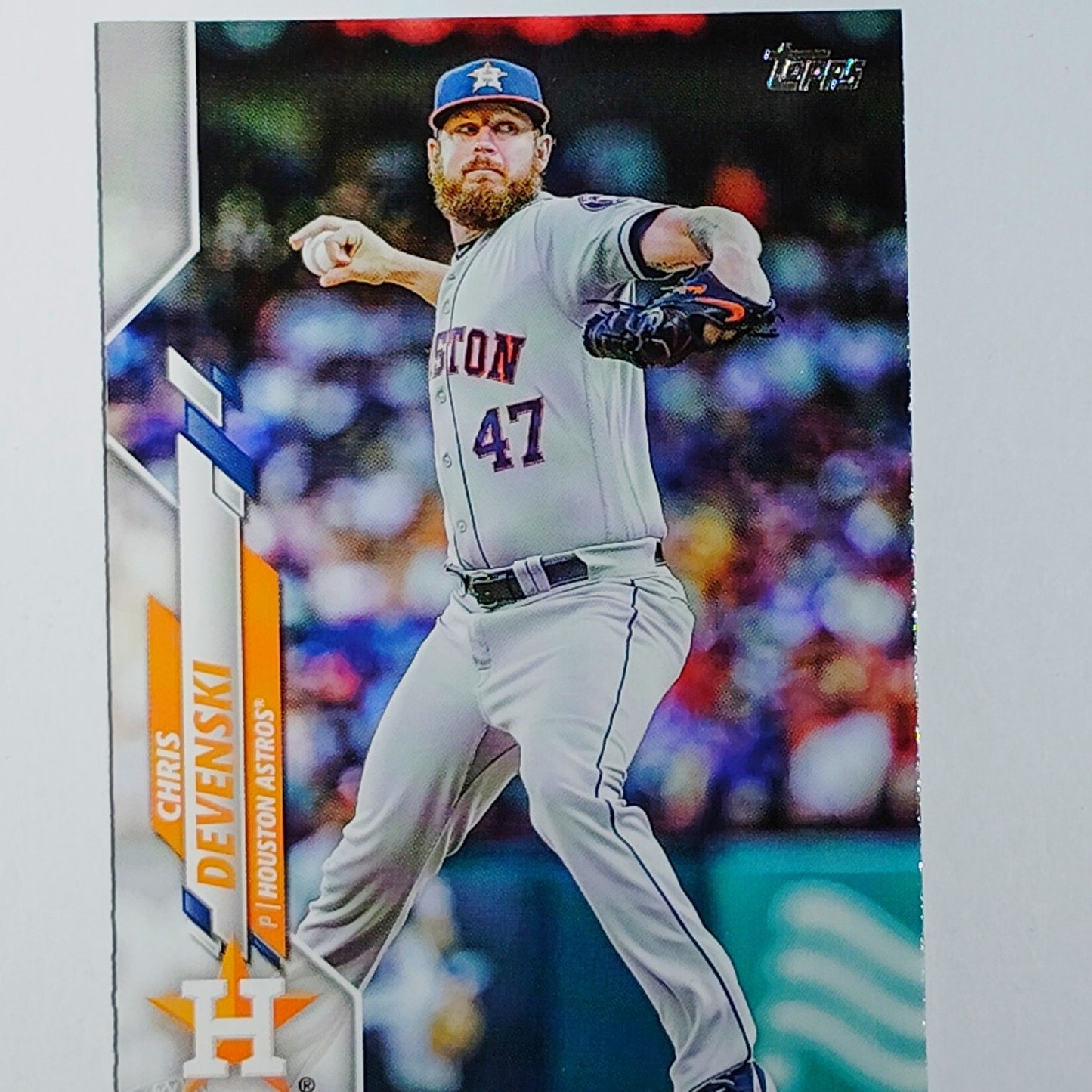 2020 Topps Update #U-223 Chris Devenski Houston Astros Pitcher - VG/EX