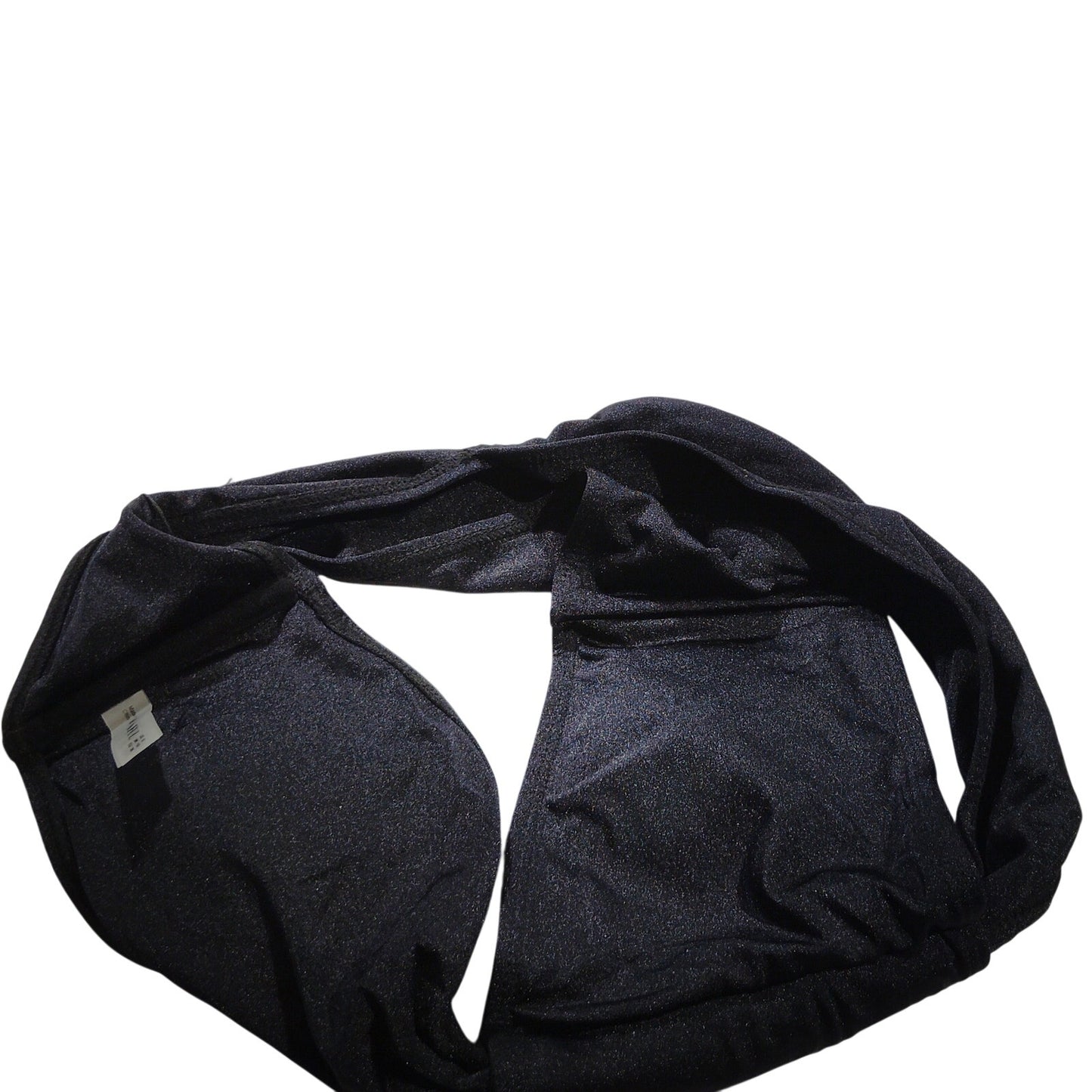 ZAFUL Women’s One‑Shoulder Bikini Top – Black – Medium (6) – NWT