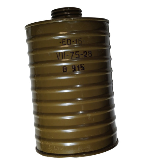 Soviet EO-16-IV-78-10 B435 Gas Mask Filter – 4¼" x 7", 1960s+ (No Lid)